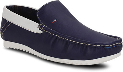 

Get Glamr Smart Moccasins Loafers For Men(Blue)