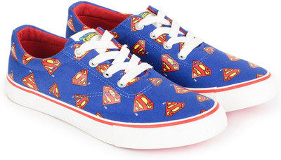 

Superman Canvas Shoes For Men(Black, Red