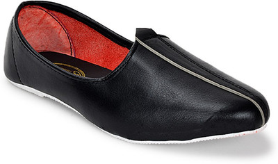 

Paduki Ethnic Jutis For Men(Black)