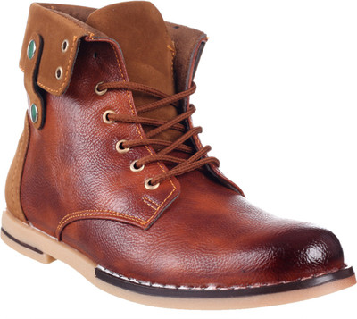 

Kraasa Venetian Boots For Men(Tan