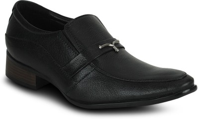 

Kielz Kielz Black Formal Slip-Ons Shoes Corporate Casuals For Men(Black)