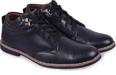 

Andrew Scott Black Corporate Casuals For Men(Black