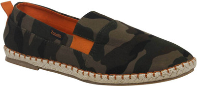 

Zobello Military Camo Espadrilles Casual Shoes For Men(Khaki), Military khaki camo