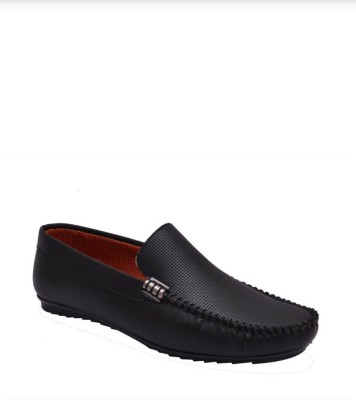 black lofer shoes