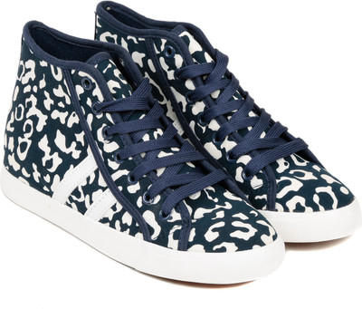

TEN Blue Fabric Shoes For Women(Blue)