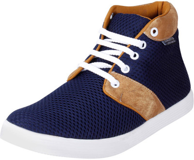 

FAUSTO Trendy Sneakers For Men(Blue, Navy blue