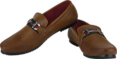 

Stylon Trendy Loafers For Men(Tan, Mesmerising tan