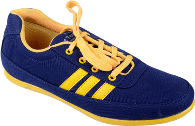 

Porcupine Laced Casual Shoes For Men(Blue, Yellow