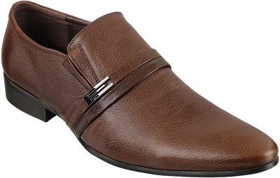 

Mochi J Fontini Slip On For Men(Brown, 12;brown