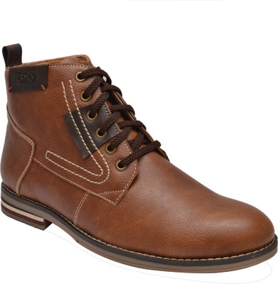Bxxy Tan Ankle Boot for men For Men(Tan