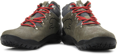 

Puma Silicis Mid Boots For Men(Olive, 03;forest night;burnt olive