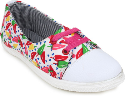 

Beonza Canvas Shoes For Women(Red)