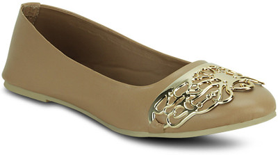 

Get Glamr LIZA FLATS Bellies For Women(Beige