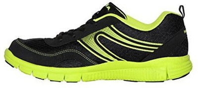 

Nivia Canter Men Running Shoes For Men(Black, Green, Black/p.green