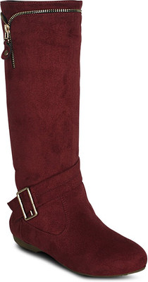 

Get Glamr Designer Oppam Boots For Women(Red
