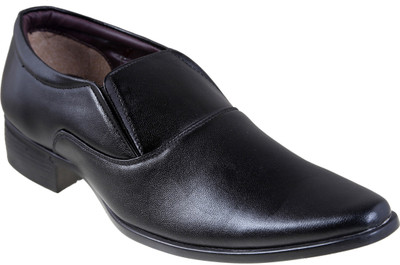 

Tripssy gf48 Black shoes Slip On For Men(Black