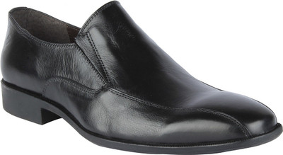 

Salt N Pepper 15-238 Parker Black Slip On Shoes For Men(Black)
