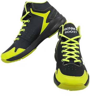 

Vector X Basketball Shoes For Men(Black, Green