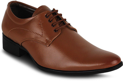 

Get Glamr POINTED LACE UP Lace Up For Men(Tan)