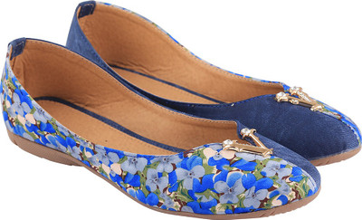

Go India Store Bellies For Women(Blue