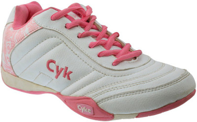 

Cyke Casuals For Women(White, Pink