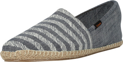 

Zobello Casuals For Men(Grey), Denim blue mixed stripes