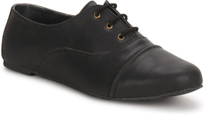 

Chalk Studio Turpento - Black - Oxford Lace Ups Casuals For Women(Black