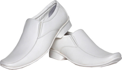 

Azzaro Black Willson Slip On Shoes For Men(White