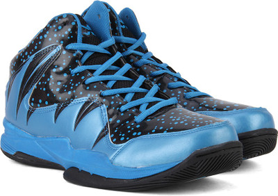 

Nivia Warrior-1 Basketball Shoes For Men(Black, Blue, Black/a.blue