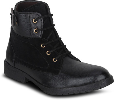 

Kielz Gents Footwear Boots For Men(Black
