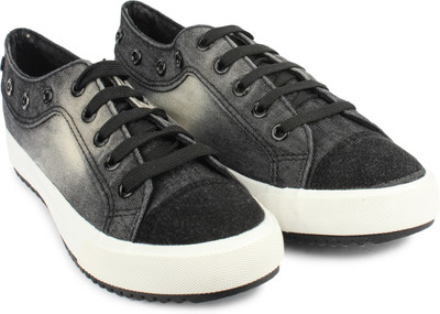 

Shoetopia Canvas Shoes For Women(Black