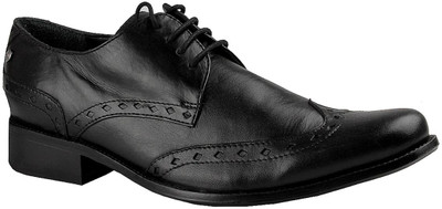 

Salt N Pepper Black Zindbad Lace Up For Men(Black)