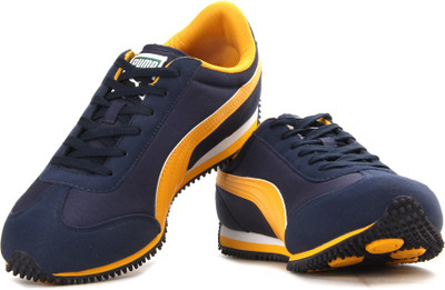 

Puma Nepean DP Sneakers For Men(Blue, Peacoat-gold fusion-white