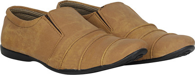 

Kraasa Metal Loafers For Men(Tan