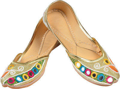 

Aadhyas Mojaris For Women(Multicolor, Multicolour