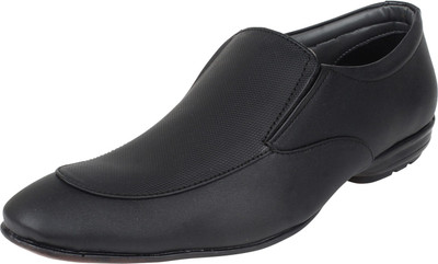 

Molessi Black Formal Slip On Shoes For Men(Black, 04;black