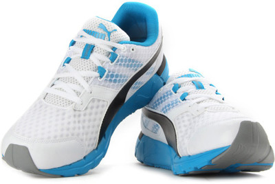 

Puma Poseidon v2 Running Shoes For Men(Blue, White, White-atomic blue-black