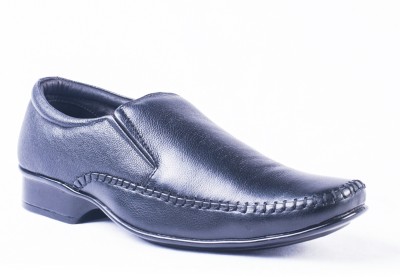 Tanny Shoes Fab Black Slip On Shoes For Men(Black)