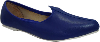 

Paduki Ethnic Mojaris For Men(Blue