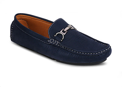 

Get Glamr Designer SlipOn Loafers For Men(Blue