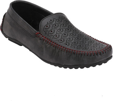 

Azzaro Black BRICS Loafers For Men(Grey