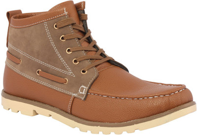 

Kraasa Long Boots For Men(Tan)