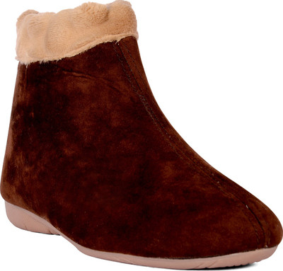 

Sam Stefy Boots For Women(Brown)