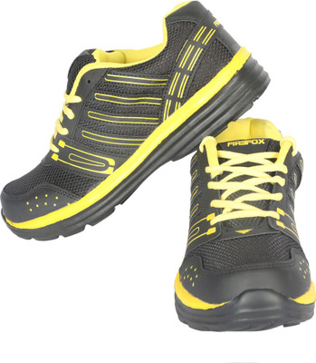 

Firefox Cricket Shoes For Men(Black, Yellow