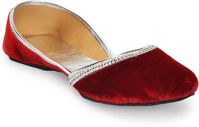 

Paduki Ethnic Jutis For Women(Red, Red_3