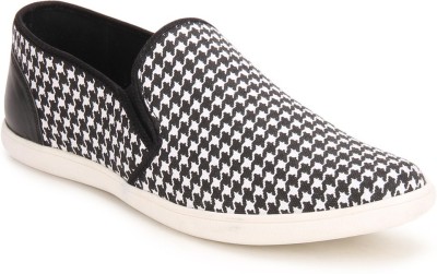 

Knotty Derby Terry Plimsolls Casuals For Men(Black, White