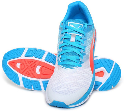 

Puma Speed300IGNITE Running Shoes For Men(White), White-atomic blue-red blast
