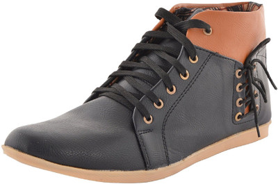 

BLS REAL Casuals For Men(Multicolor, Black