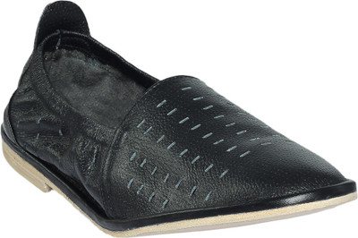 

Shoe Bazar Leather Sole Casual Shoes For Men(Black