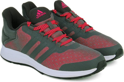 

ADIDAS ADIPHASER W Running Shoes For Women(Grey, Pink, Dgsogr/shored